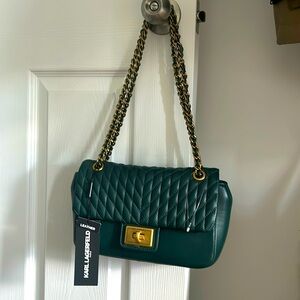 Leather chain bag Karl Lagerfeld
